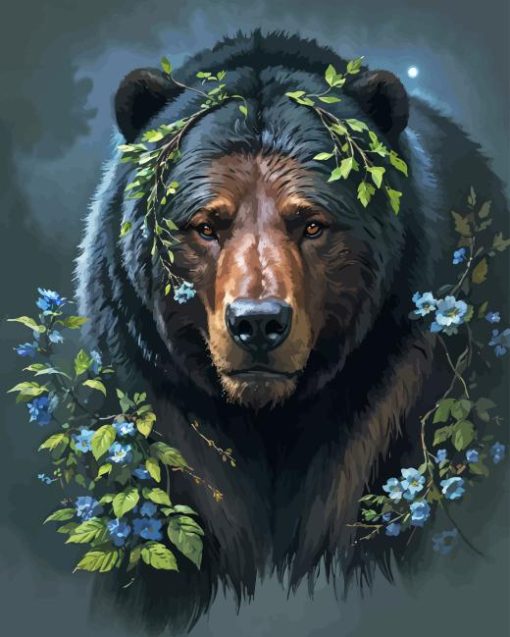 Kodiak Bear Diamond Painting