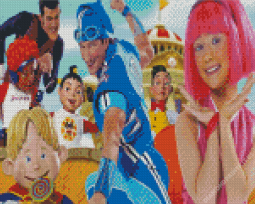 Lazytown Series Diamond Painting