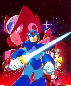 Mega Man X6 Diamond Painting