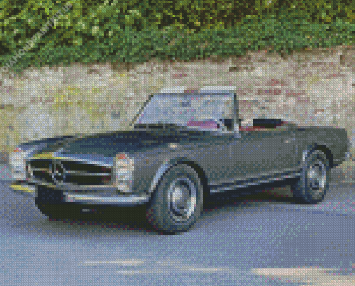 Mercedes 200 Sl Diamond Painting