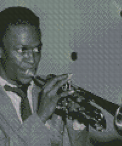 Miles Davis Diamond Painting