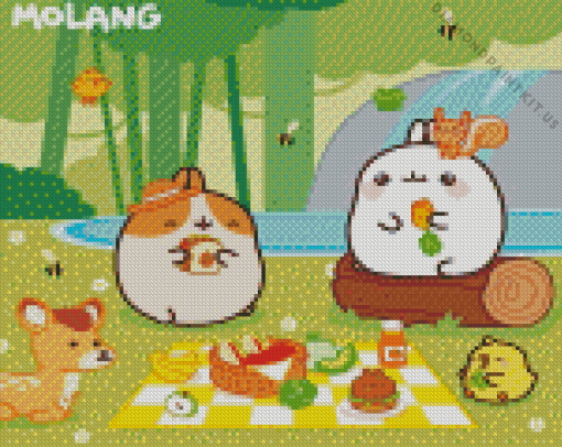 Molang Diamond Painting