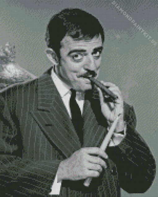 Monochrome John Astin Diamond Painting