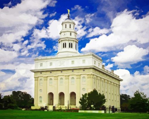 Nauvoo Temple Diamond Painting