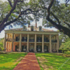 Oak Alley Plantation Diamond Painting