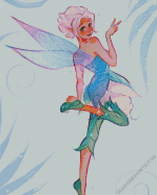 Periwinkle Tinkerbell Diamond Painting