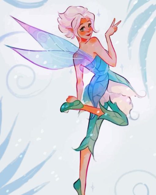 Periwinkle Tinkerbell Diamond Painting