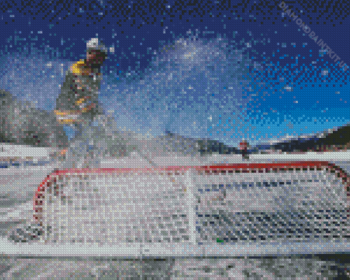 Pond Hockey Diamond Painting