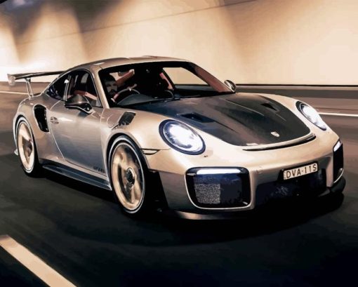 Porsche 911 GT2 Diamond Painting