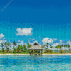 Punta Cana town Diamond Painting