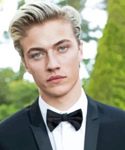 The Model Lucky Smith Diamond Painting