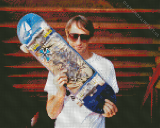 Tony Hawk Diamond Painting