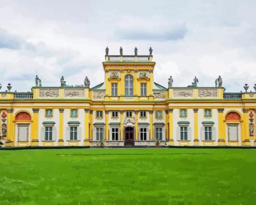 Wilanow Castle Diamond Painting