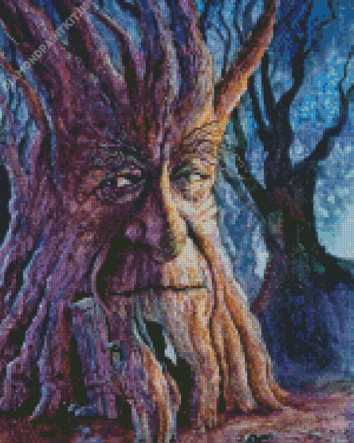 Wise Old Tree Diamond Painting