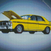 Yellow Ford XY Falcon GT Diamond Painting