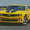 Yellow Camaro Diamond Painting