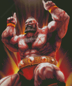 Zangief Diamond Painting