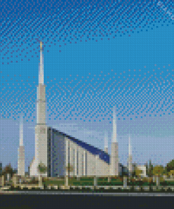 Boise Temple Diamond Painting