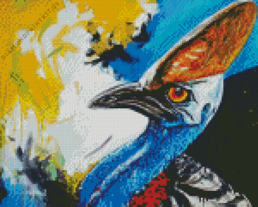 Cassowary Bird Art Diamond Painting