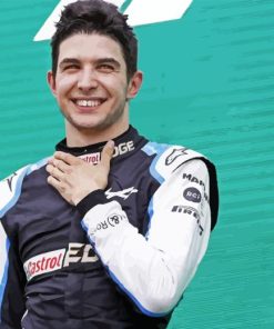 Esteban Ocon Diamond Painting