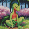 Grovyle Anime Diamond Painting