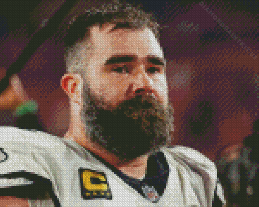 Jason Kelce Diamond Painting