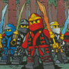 Ninjago Superheroes Diamond Painting