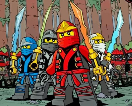 Ninjago Superheroes Diamond Painting