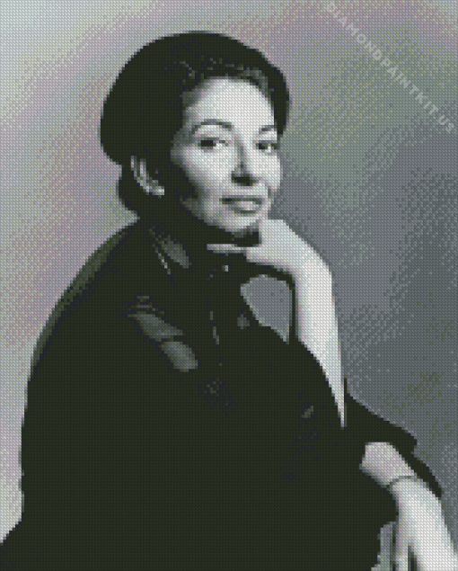 Maria Callas Diamond Painting
