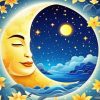 Night Moon And Sun Diamond Painting