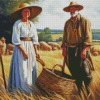 Old Farmers Couple Diamond Painting