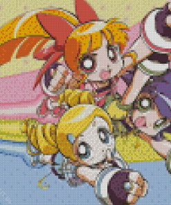 Powerpuff Girls Z Diamond Painting