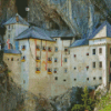 Predjama Castle Diamond Painting