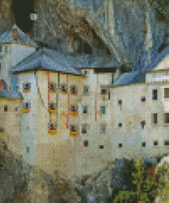 Predjama Castle Diamond Painting