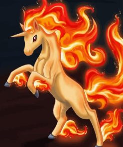 Rapidash Diamond Painting