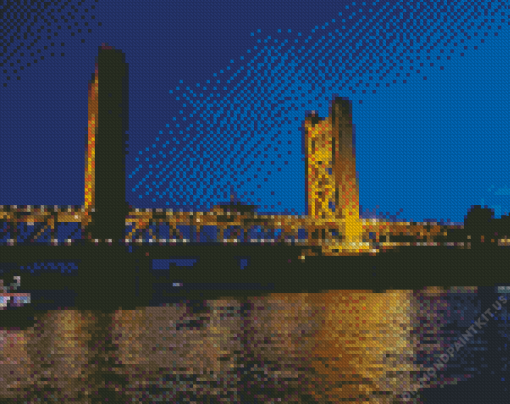 Sacramento Bridge Diamond Paintings