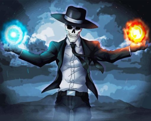 Skulduggery Pleasant Diamond Painting