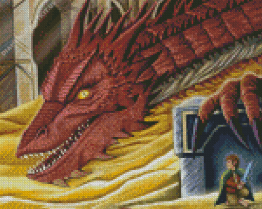 Smaug The Hobbit Diamond Paintings