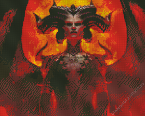 Video Game Diablo Diamond Painting