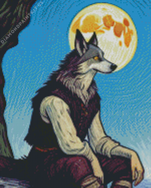 Werewolf Art Diamond Painting