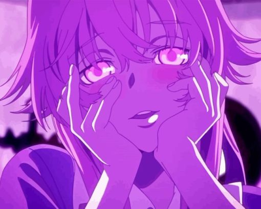 Yuno Gasai Anime Diamond Painting