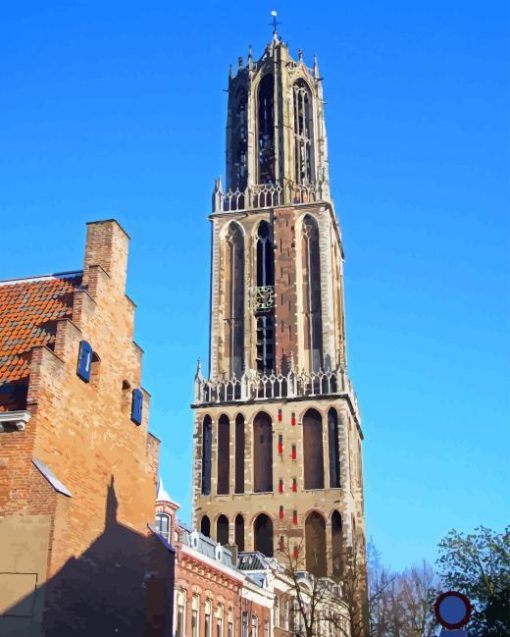 Dom Tower Diamond Painting