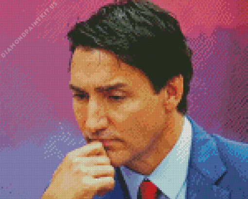 Justin Trudeau Diamond Painting