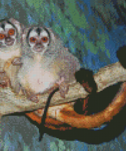 Night Monkey Diamond Paintings