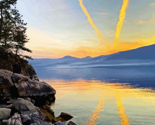 Okanagan Lake Diamond Painting