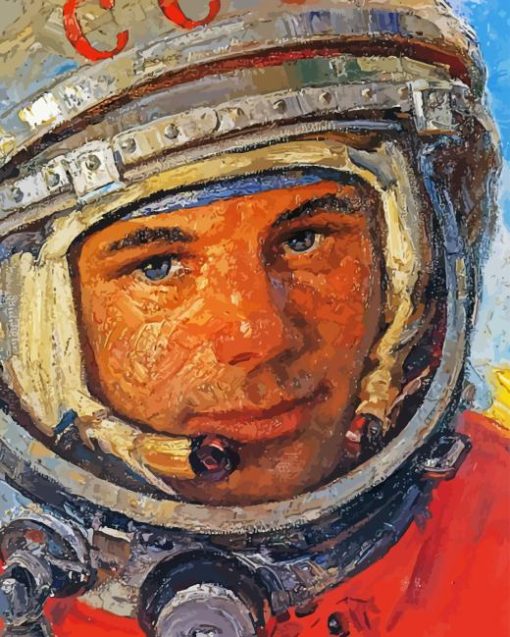 Yuri Gagarin Diamond Painting