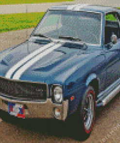 1968 Amc Amx Car Diamond Painting