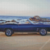 1969 Pontiac Car Seaside Diamond Painting