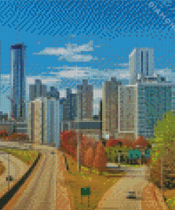 Atlanta Skyline Diamond Painting