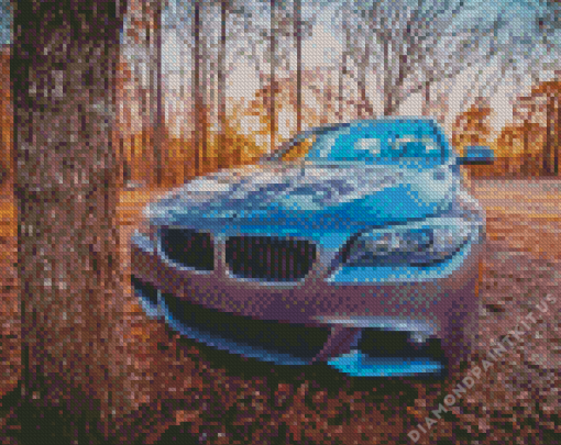 BMW 535i Sport Car Diamond Painting